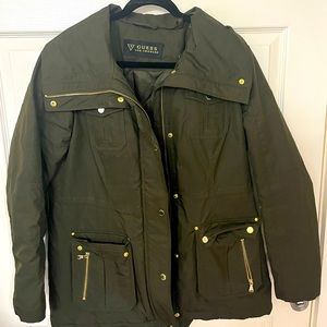Army Green Guess Coat